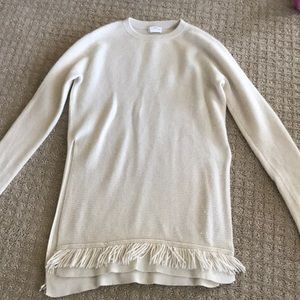 wool tan sweater